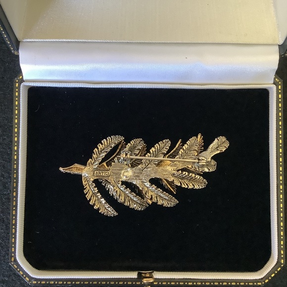 Vintage ART signed brooch. - Picture 5 of 5